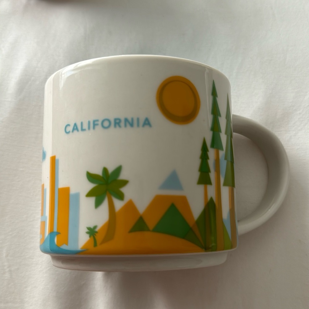 Starbucks 2014 “YOU ARE HERE” Collection “California” Mug